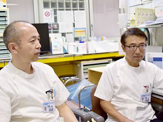 全国土木建築国民健康保険組合 総合病院 厚生中央病院 相馬 真 先生、医療法人社団 健整会 米倉脊椎・関節病院 三雲 仁 先生