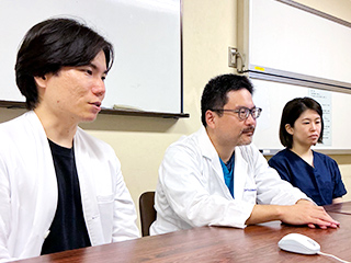 聖マリアンナ医科大学横浜市西部病院 飯沼 雅央 先生 町田 慎治 先生 山城 菜那 さん