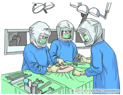 クリーンルーム 手術 イメージ図