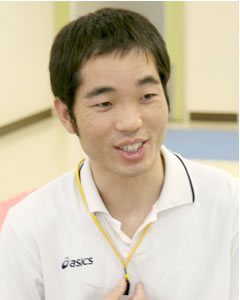 熊本機能病院 併設 熊本健康・体力づくりセンター 健康科学トレーナーの河本 耕一さん